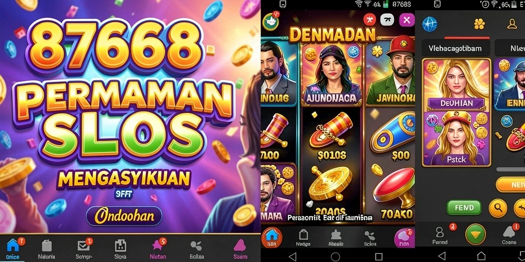 Tampilan gameplay Slot yang menarik dan penuh warna.