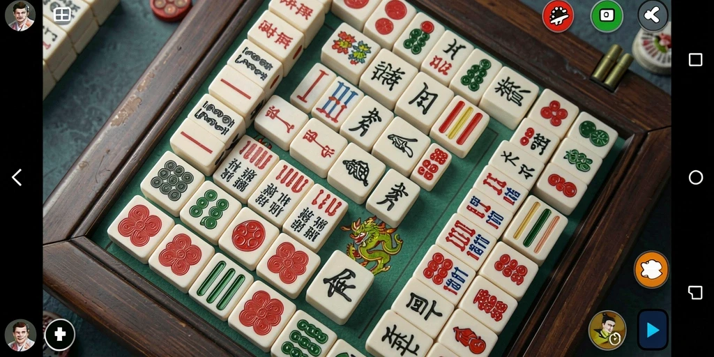 Screenshot gameplay 88BOS menampilkan keseruan permainan Mahjong.