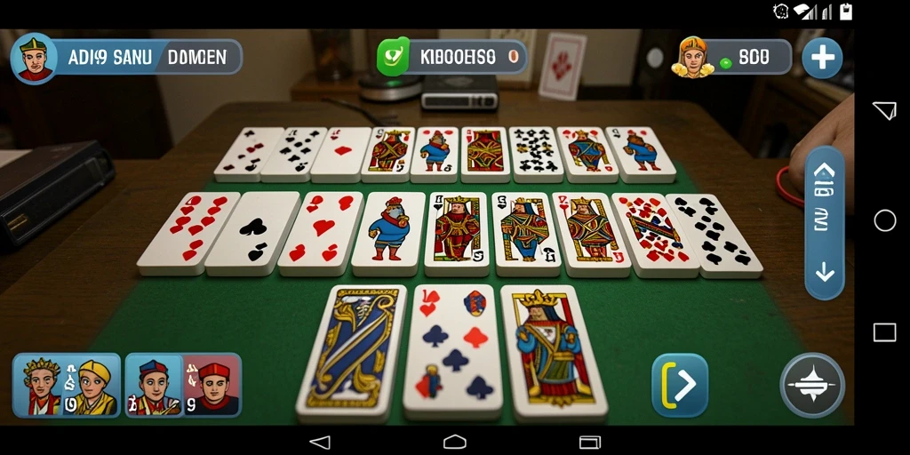 Tampilan menarik dari gameplay domino ADI99 yang seru.