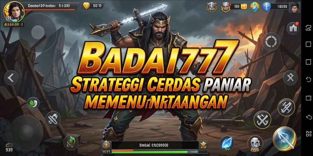 Tampilan gameplay BADAI777 yang dinamis dan menantang.