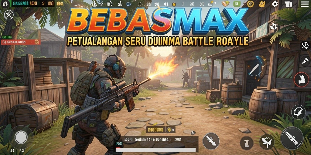 Tampilan menarik dari gameplay BEBASMAX yang mendebarkan.