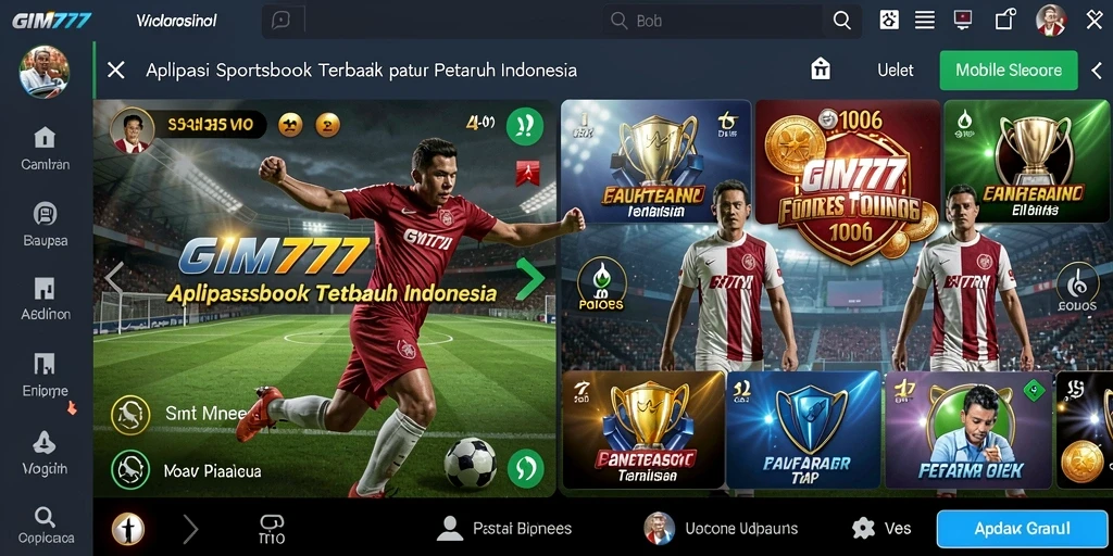 Tampilan gameplay GIM777 yang menarik dan dinamis.