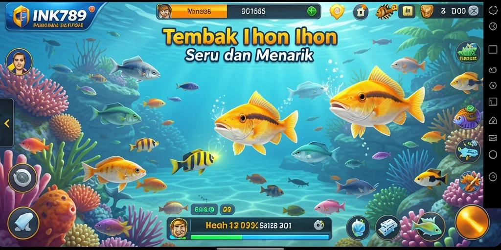 Tampilkan gameplay seru Tembak Ikan di INK789.