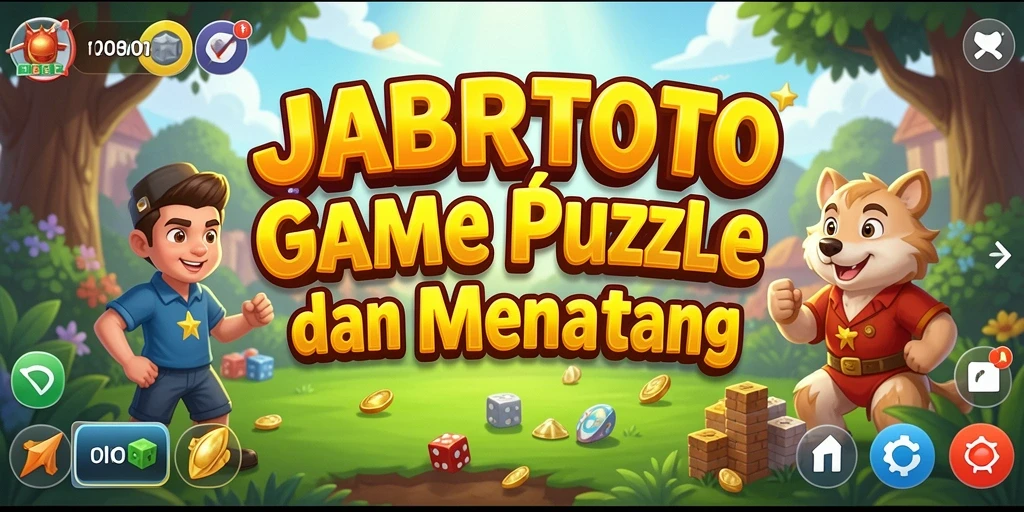 Tangkapan layar gameplay JABARTOTO yang menampilkan tantangan puzzle.
