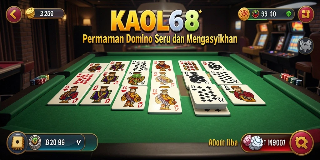 Tampilan gameplay KAOL68 dengan grafis menarik dan gameplay seru.