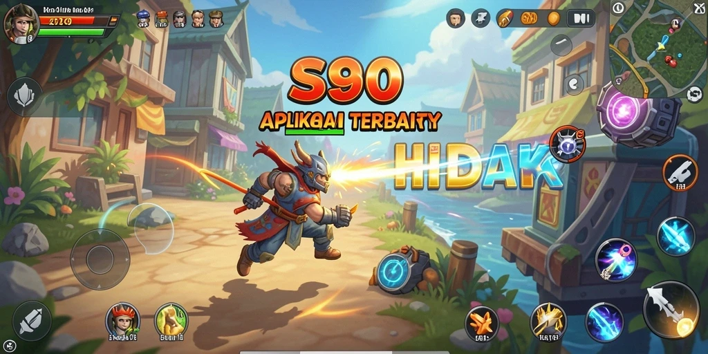 Tampilan antarmuka S80 yang intuitif dan user-friendly.