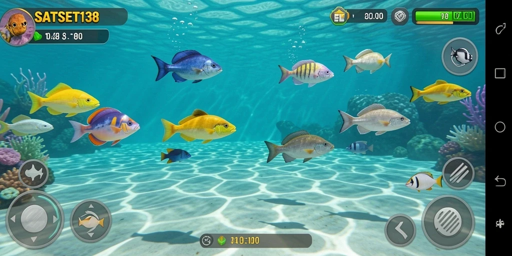 Gameplay seru Tembak Ikan di SATSET138.