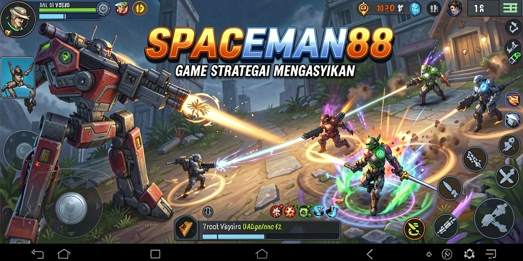 Menampilkan gameplay menarik dari SPACEMAN88 dengan strategi luar angkasa.