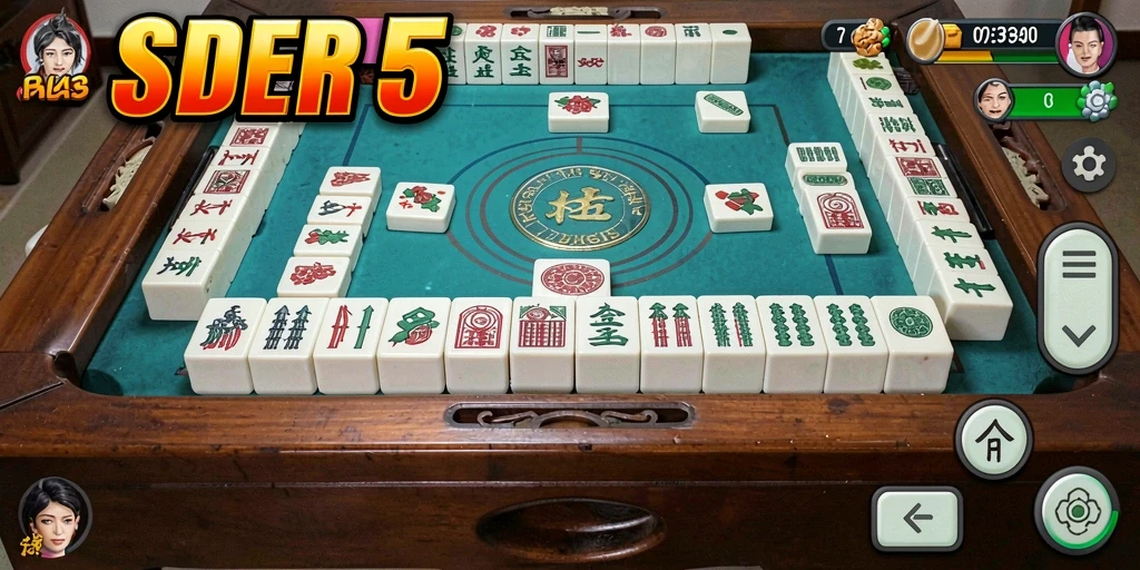 Gameplay Mahjong yang penuh tantangan dan keseruan.