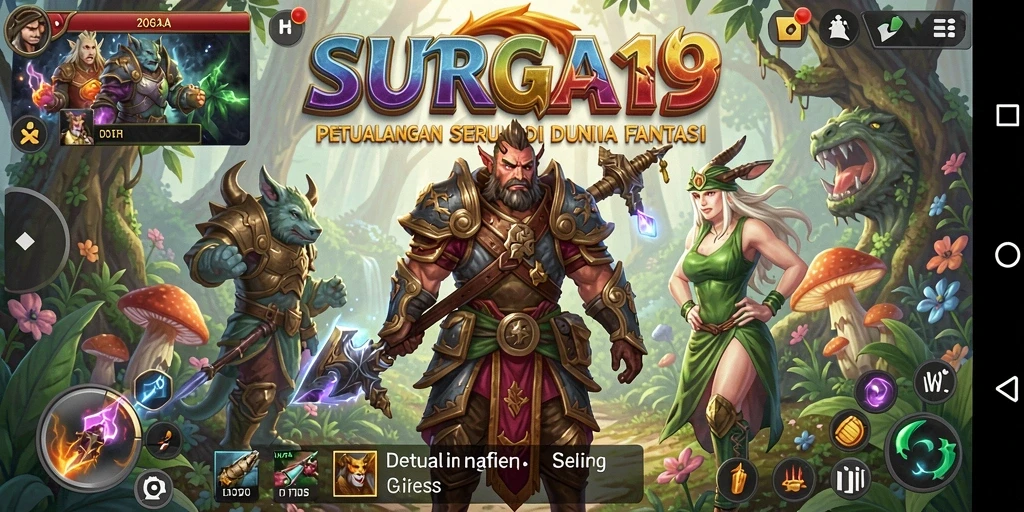 Tangkapan layar SURGA19 menunjukkan momen gameplay yang mendebarkan.