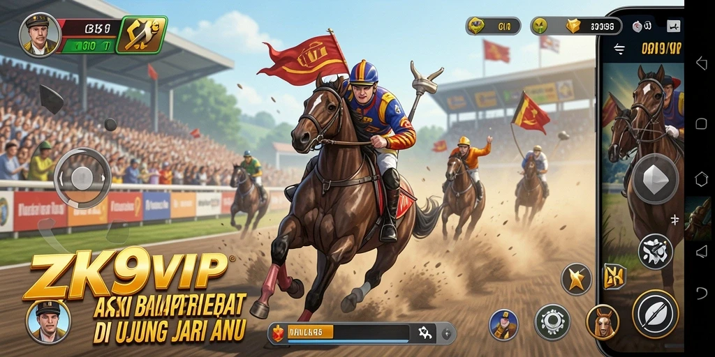 Gameplay balap seru dengan mobil yang dapat dikustomisasi.