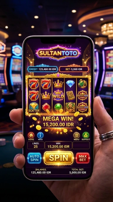 Halaman kategori aplikasi Sultantoto yang informatif.